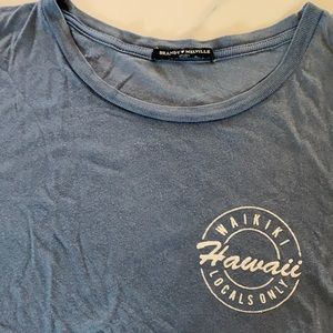 Brandy Melville Blue shirt